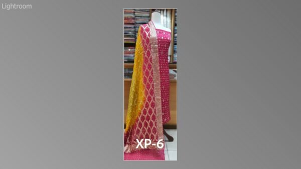 Banarsi bambar chiffon chundri suits-04 - Image 47