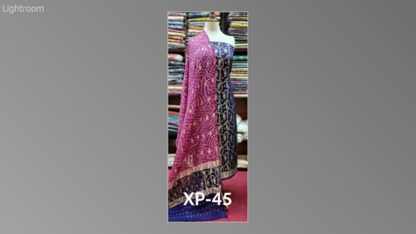 Banarsi bambar chiffon chundri suits-04 - Image 8