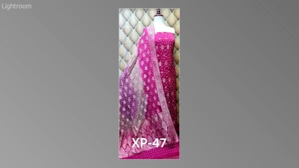 Banarsi bambar chiffon chundri suits-04 - Image 6