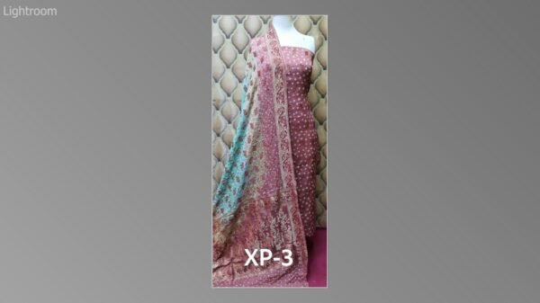 Banarsi bambar chiffon chundri suits-05 - Image 48