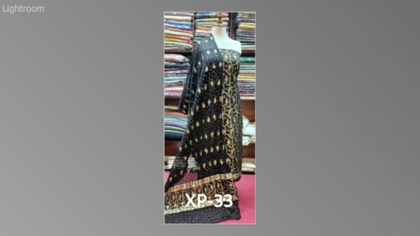 Banarsi bambar chiffon chundri suits-05 - Image 18