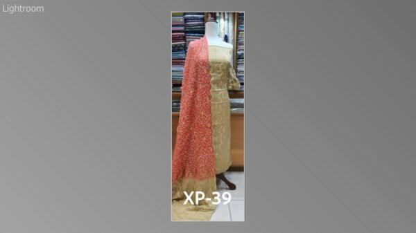Banarsi bambar chiffon chundri suits-05 - Image 12