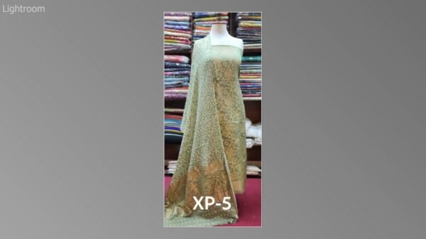 Banarsi bambar chiffon chundri suits-06 - Image 46