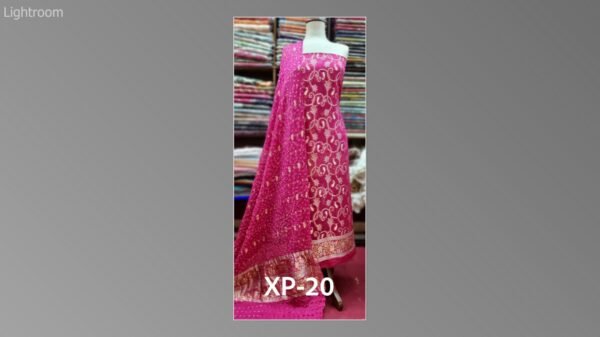 Banarsi bambar chiffon chundri suits-06 - Image 31