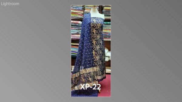 Banarsi bambar chiffon chundri suits-06 - Image 29