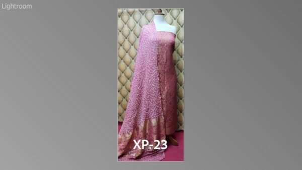 Banarsi bambar chiffon chundri suits-06 - Image 28