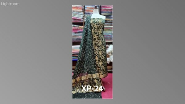 Banarsi bambar chiffon chundri suits-06 - Image 27