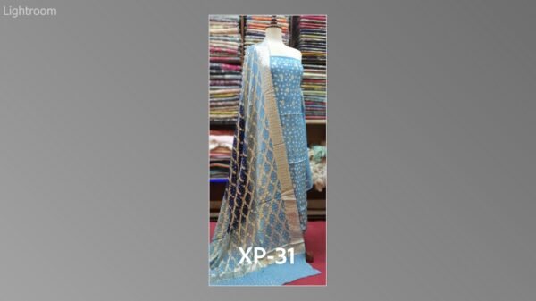 Banarsi bambar chiffon chundri suits-06 - Image 20