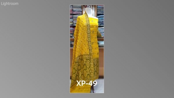 Banarsi bambar chiffon chundri suits-06 - Image 2