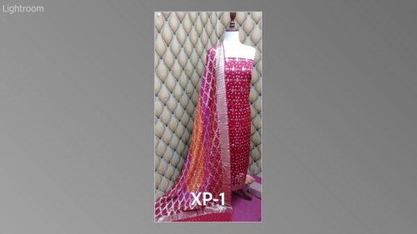 Banarsi bambar chiffon chundri suits-02 - Image 50