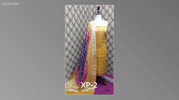Banarsi bambar chiffon chundri suits-02 - Image 49