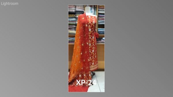 Banarsi bambar chiffon chundri suits-02 - Image 27