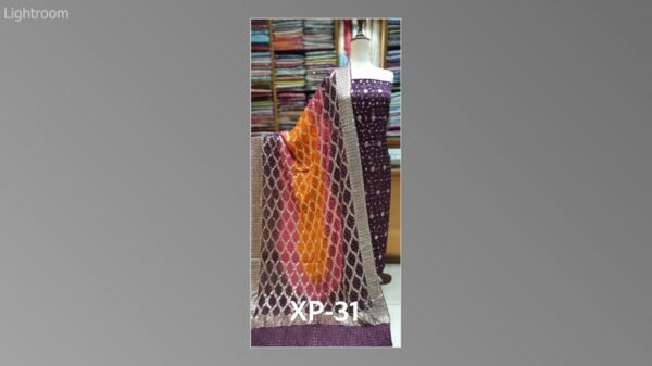 Banarsi bambar chiffon chundri suits-02 - Image 20