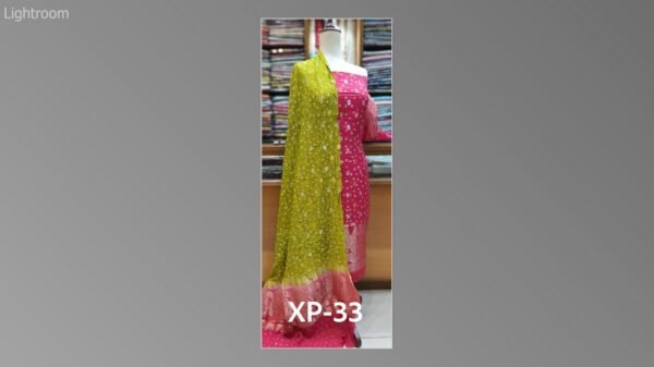 Banarsi bambar chiffon chundri suits-02 - Image 18