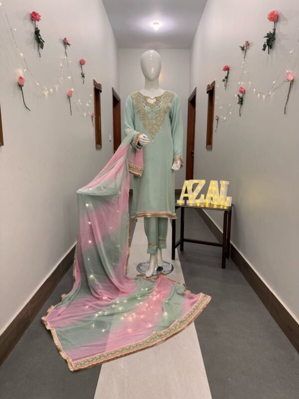 AZAL Eid Luxe Mint Green