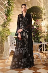 Maria B Chiffon 101 black